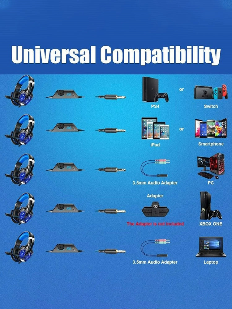 EACH G9000 Gaming Headphone Headset with Mic Casque