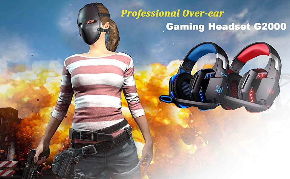Gaming Headset Pro Headphones PS4 Ps5 PC Xbox One Gaming Headset