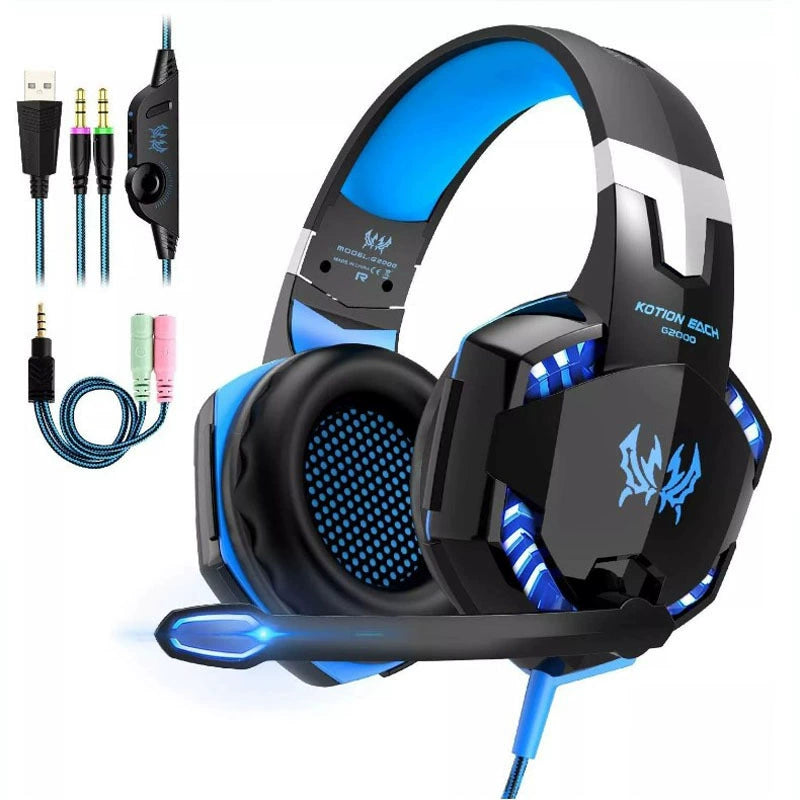 Gaming Headset Pro Headphones PS4 Ps5 PC Xbox One Gaming Headset