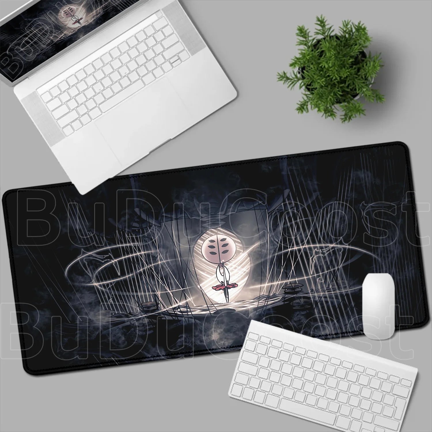 New Game Wallpaper Hollow Knight Mousepad Laptops Keyboard Pad Mouse Pad Xxl Carpet Computer Accessories Non-slip Cool Desk Mats