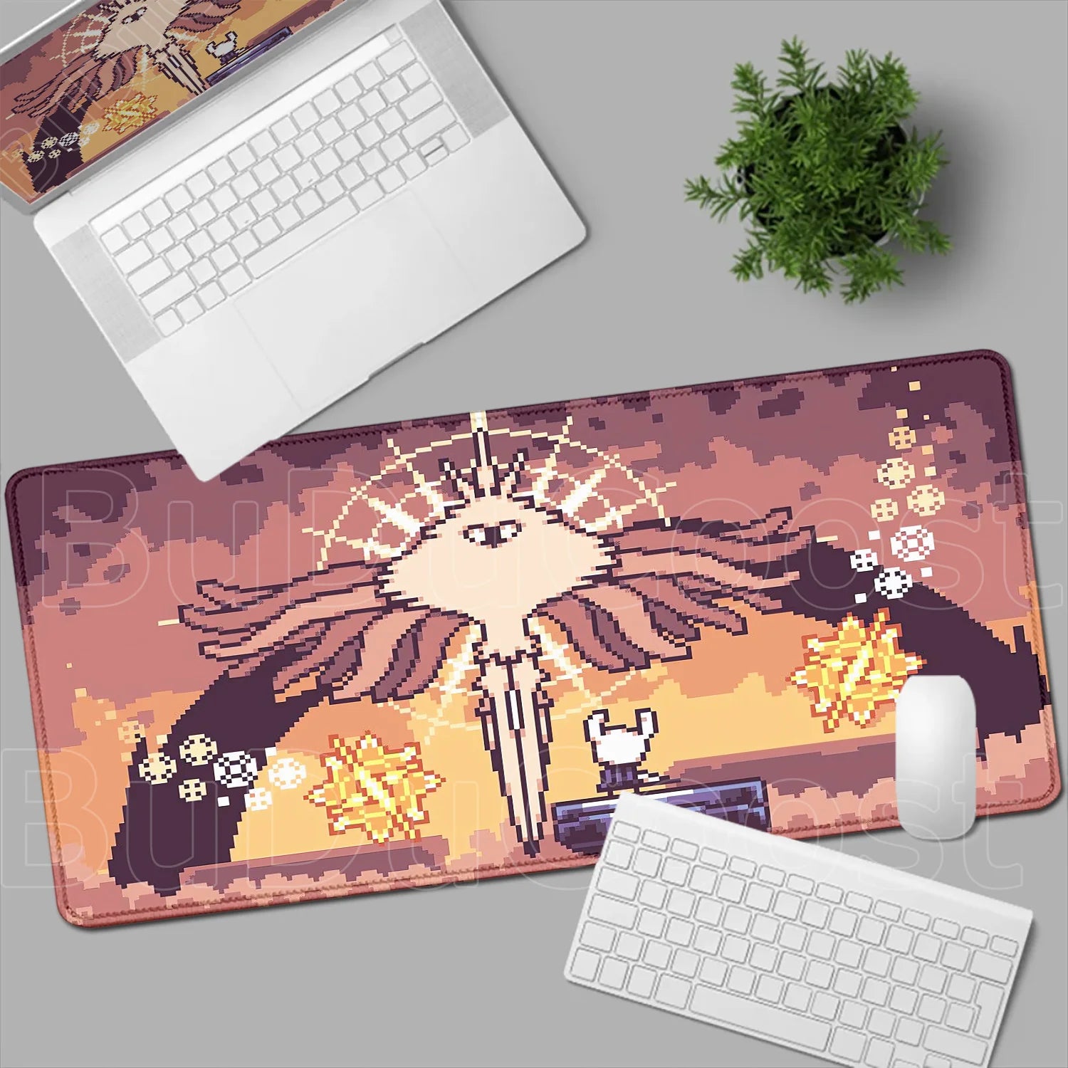 New Game Wallpaper Hollow Knight Mousepad Laptops Keyboard Pad Mouse Pad Xxl Carpet Computer Accessories Non-slip Cool Desk Mats