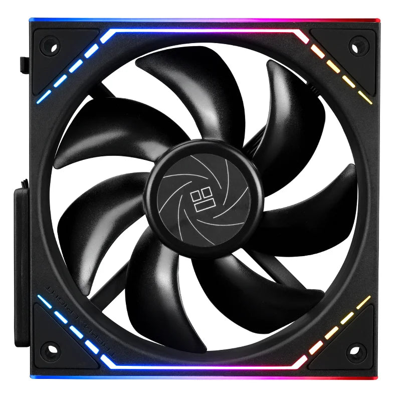 Thermalright TL-M12Q 1/3/5 PCS 120mm ARGB  Case Fan 1500RPM 68.9CFM Silent Computer Fan with Infinity Mirrors on Both Sides