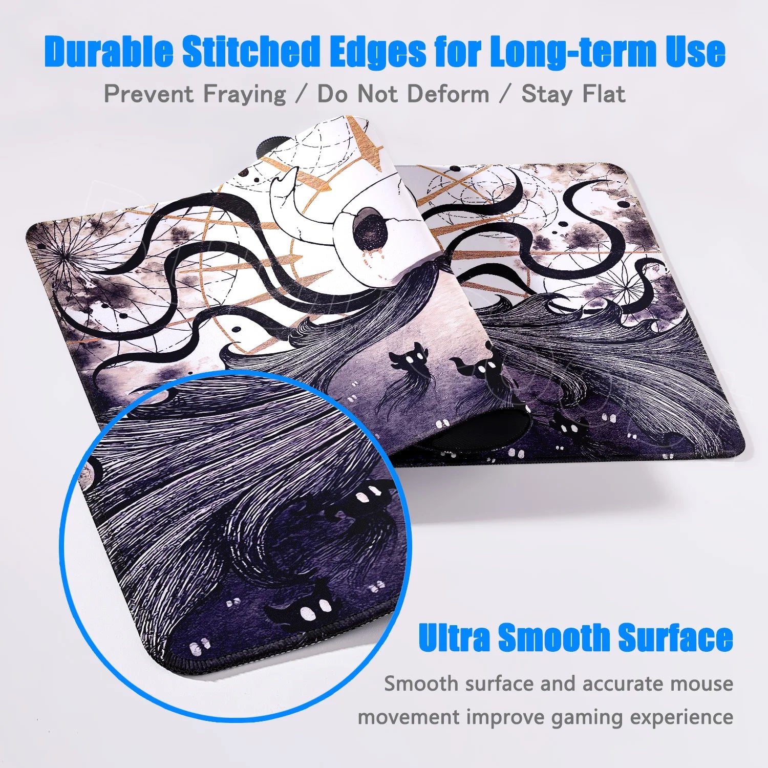 New Game Wallpaper Hollow Knight Mousepad Laptops Keyboard Pad Mouse Pad Xxl Carpet Computer Accessories Non-slip Cool Desk Mats