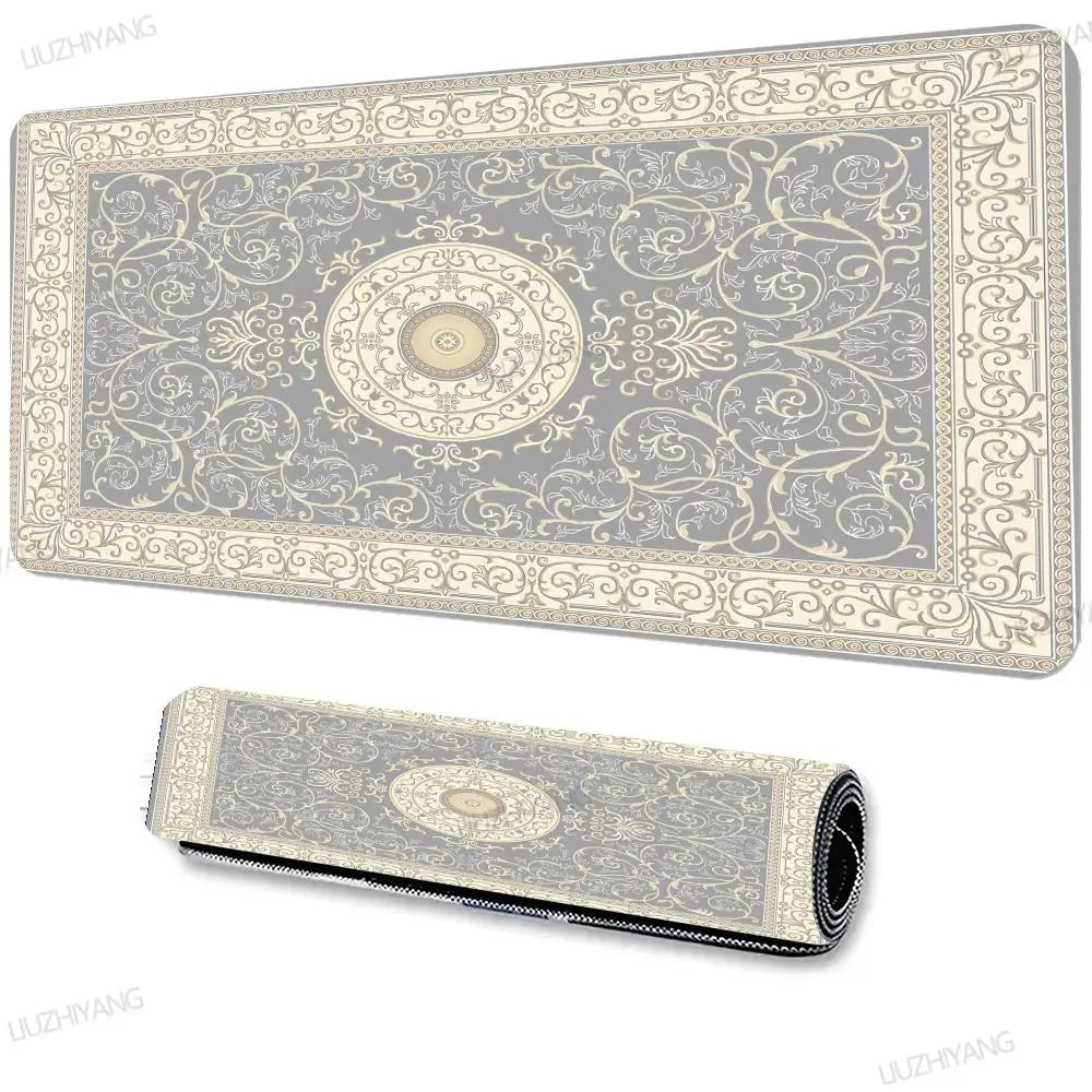 Persian pattern Mouse Pad Large Computer Office Game Table Mats XXL Rubber Anti-slip HD Gaming Keyboard Mousepads Long Desk Mat