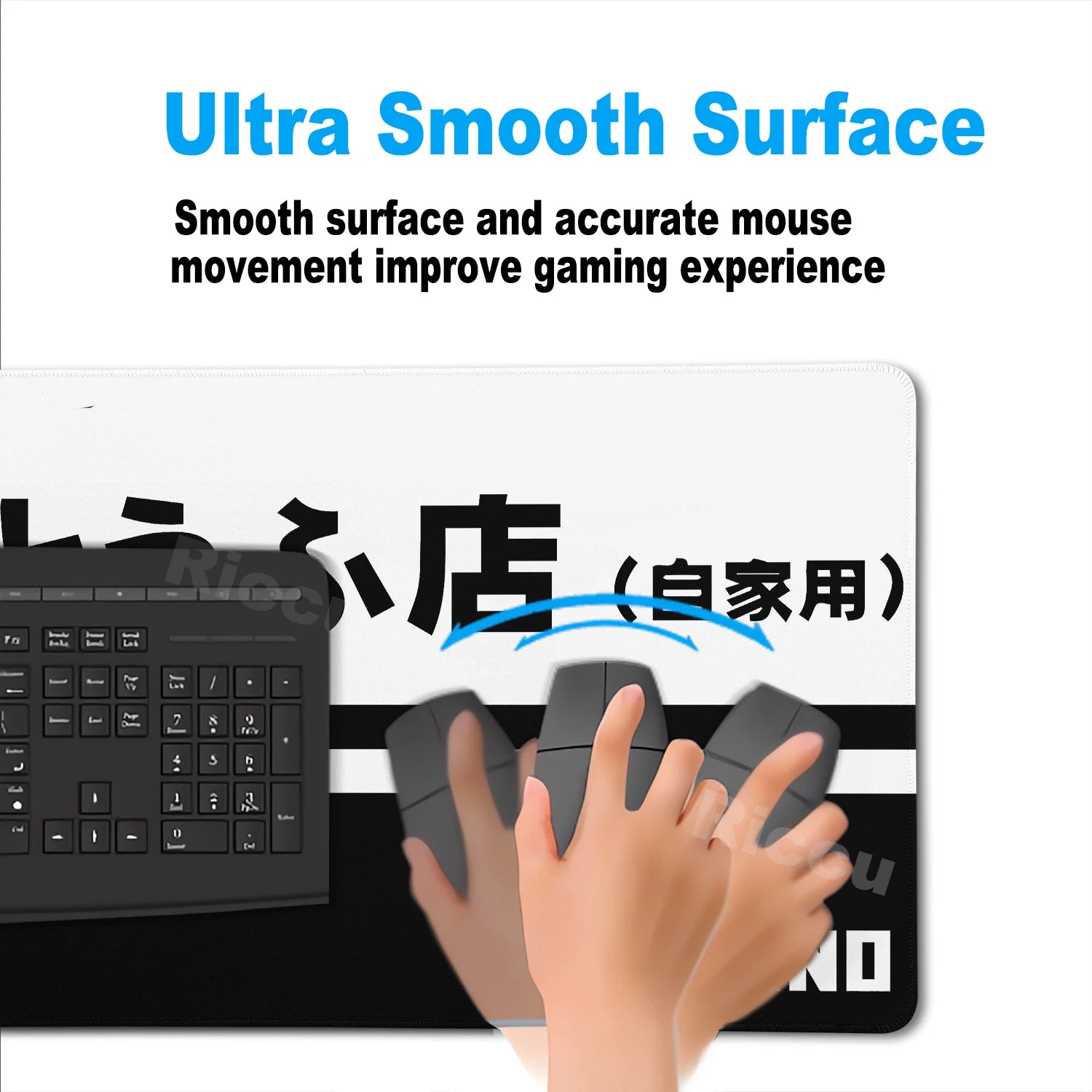 Anime I-Initial D AE86 Mousepad Large Anti-Slip Mouse Pad Stitched Edges Mat Desk accessories XXL Gaming Keyboard Pad 900x400mm