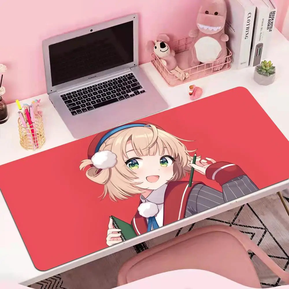 Shigure Ui MINISO Mouse Pad E-sports players Game Accessories Game Keyboard Pad Gamer Desktop Mat Deskmat Keyboard Pad XXL 90x4