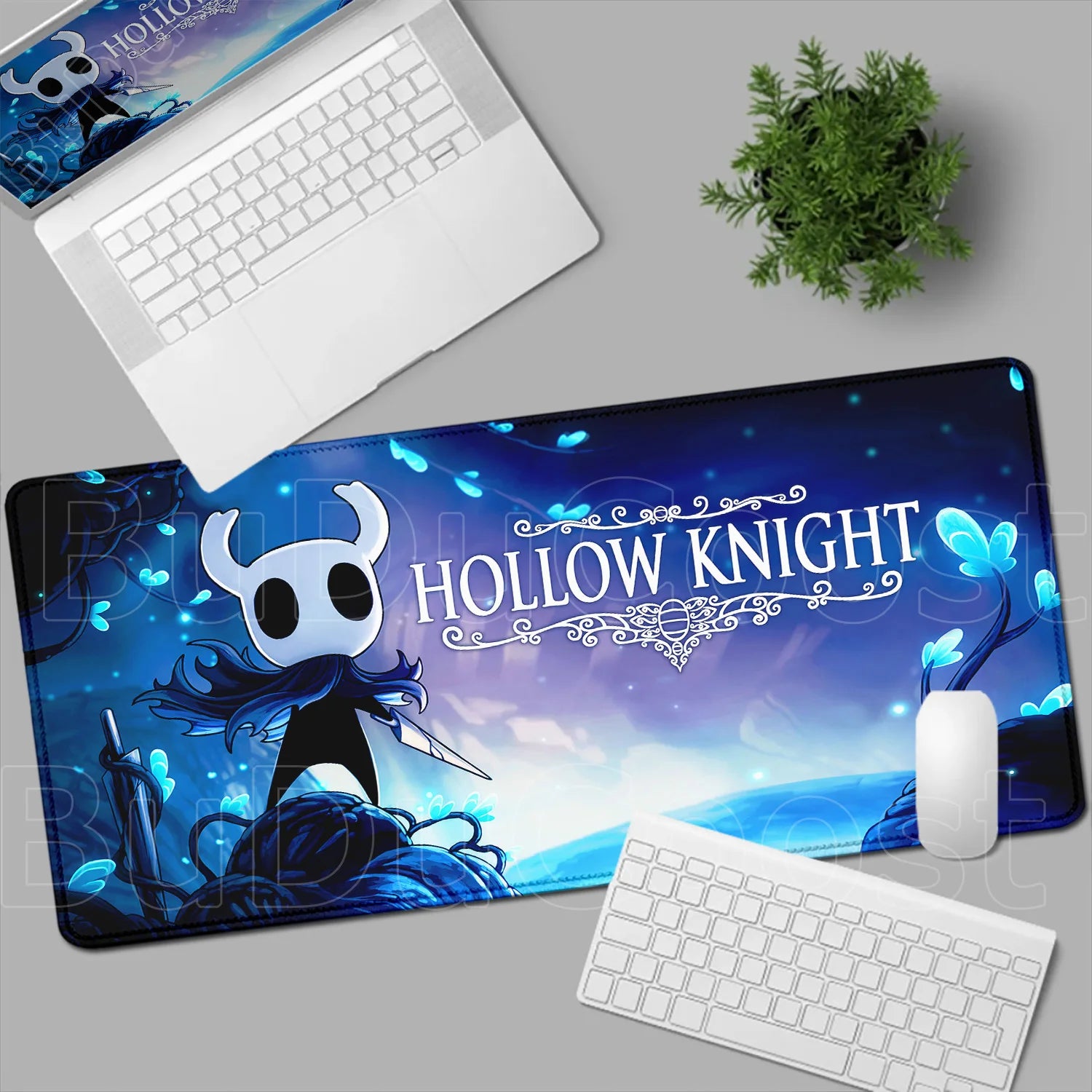 New Game Wallpaper Hollow Knight Mousepad Laptops Keyboard Pad Mouse Pad Xxl Carpet Computer Accessories Non-slip Cool Desk Mats