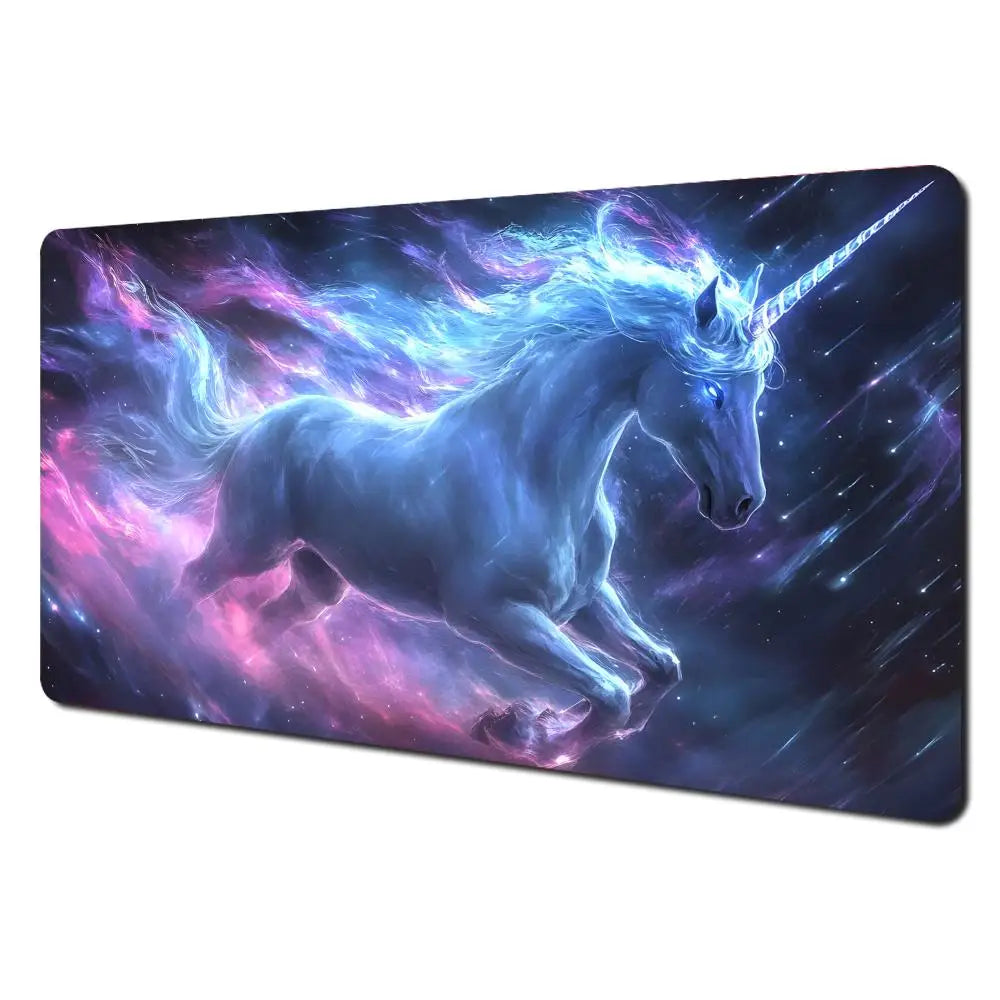 Fantasy Universe Starry Dragon large Mouse Pad Desk Mat Stitched Edge Non-Slip Gaming pad office rug Mouse carpet Extended pad