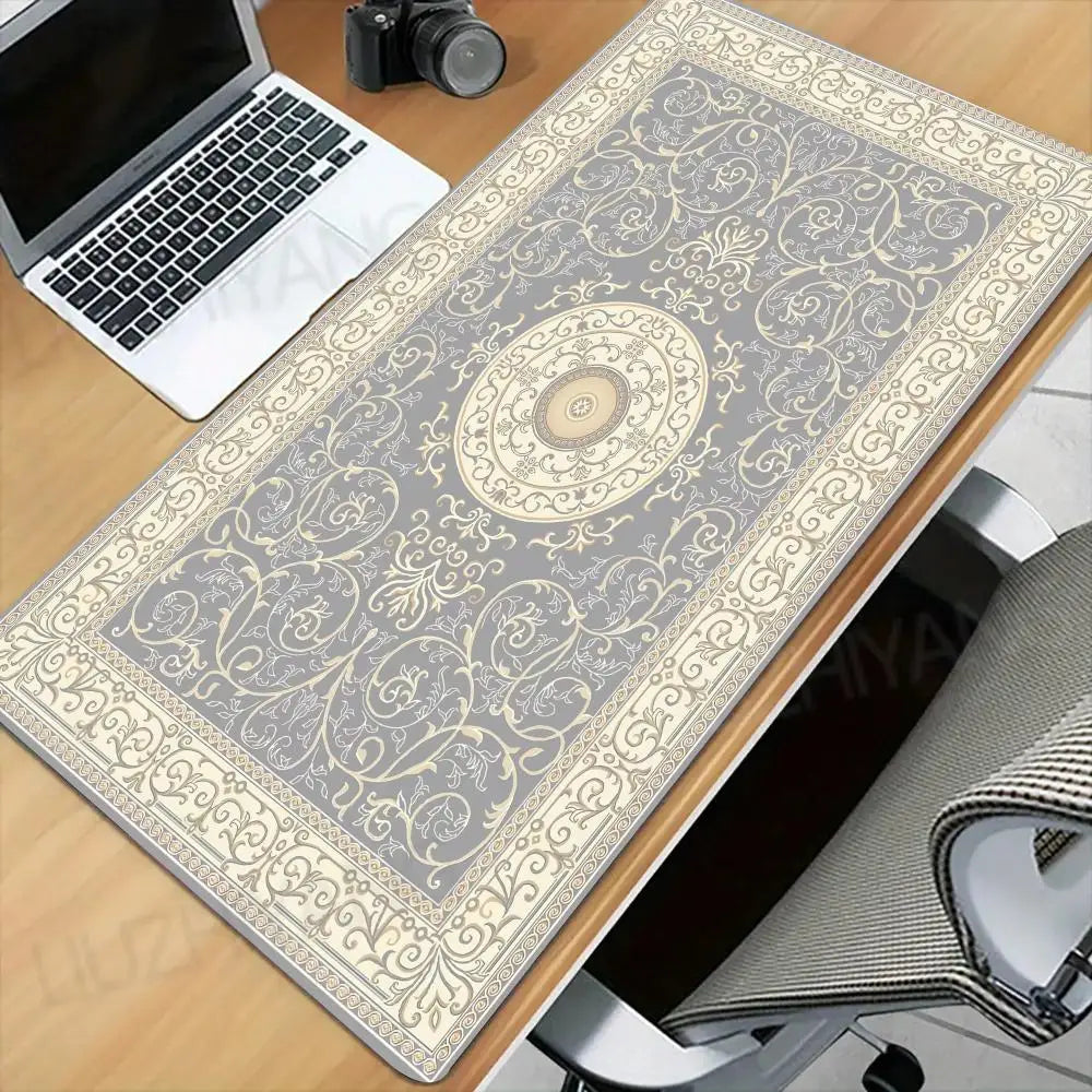 Persian pattern Mouse Pad Large Computer Office Game Table Mats XXL Rubber Anti-slip HD Gaming Keyboard Mousepads Long Desk Mat