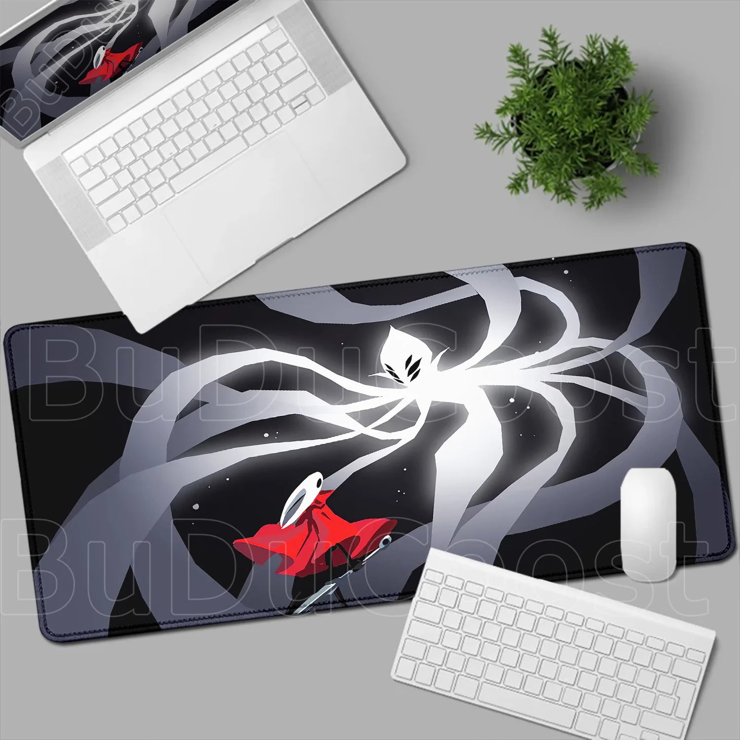 New Game Wallpaper Hollow Knight Mousepad Laptops Keyboard Pad Mouse Pad Xxl Carpet Computer Accessories Non-slip Cool Desk Mats
