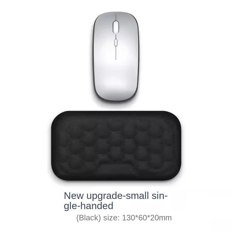 Mouse & Keyboard Wrist Protection Rest Pad With Massage Texture For PC Gaming Laptop Keyboard Mouse Memory Cotton Rest Ergonomic