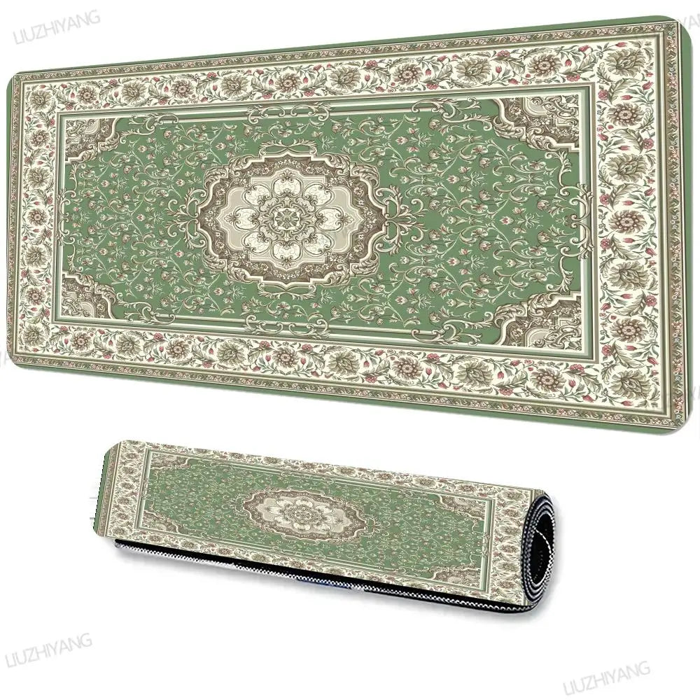 Persian pattern Mouse Pad Large Computer Office Game Table Mats XXL Rubber Anti-slip HD Gaming Keyboard Mousepads Long Desk Mat