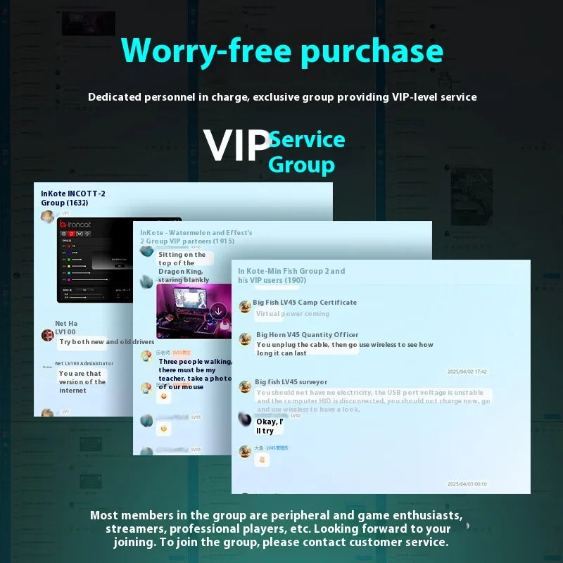 NEW Incott 039PRO Wireless E-sport Gaming Mouse 3-Mode Long Battery Life Web Driver Ergonomics Lightweight Custom Gaming Mice PC