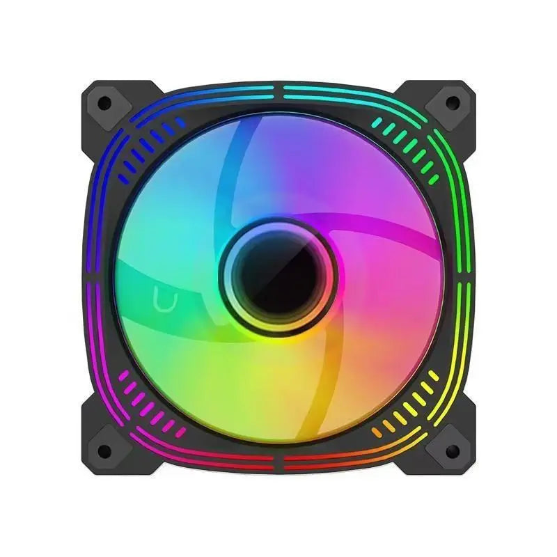 High Performance Case Fan 120mm ARGB PC Fans 4pin PWM Silent Computer Fan Infinite Mirror Cooling Fan 12V Chassis Fan