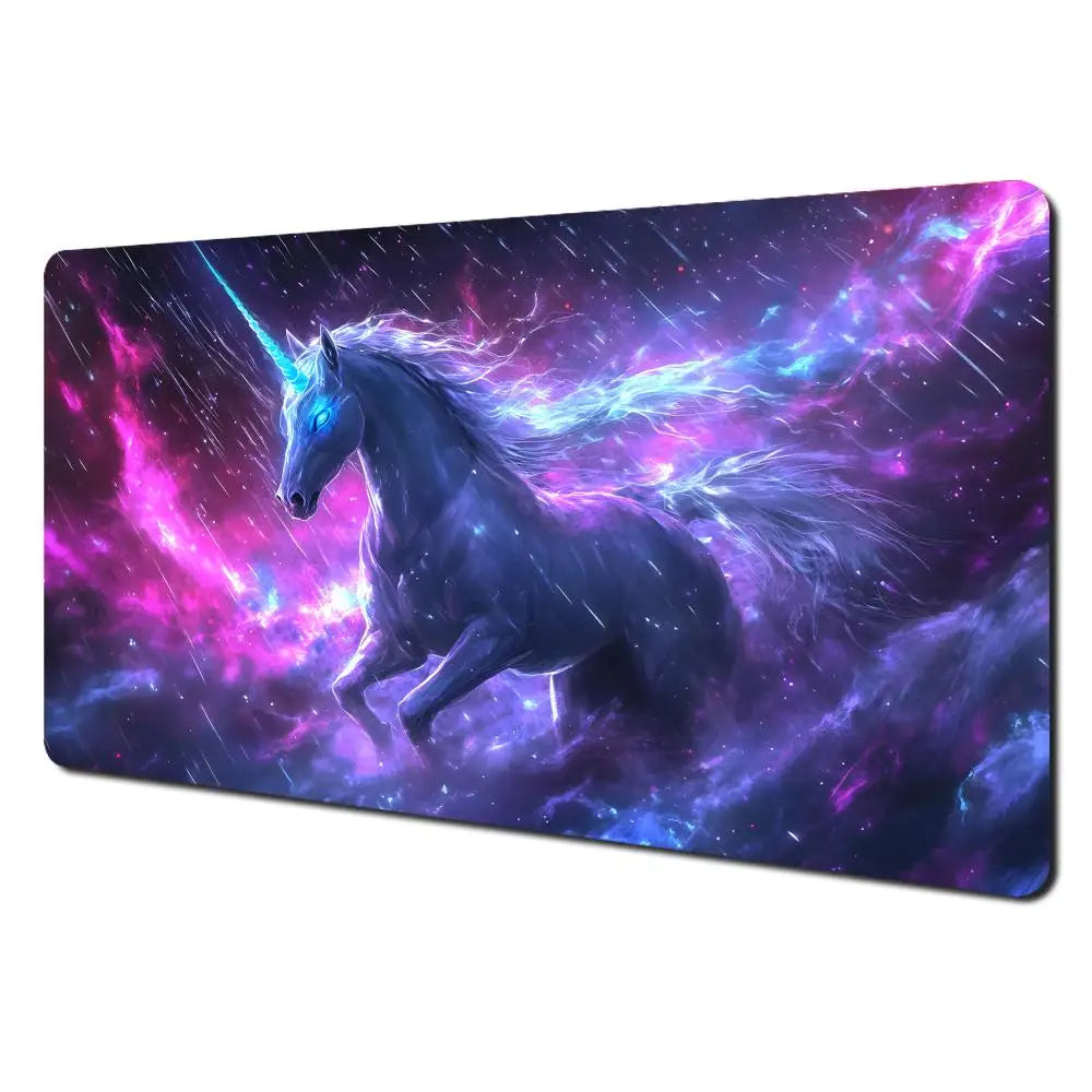 Fantasy Universe Starry Dragon large Mouse Pad Desk Mat Stitched Edge Non-Slip Gaming pad office rug Mouse carpet Extended pad