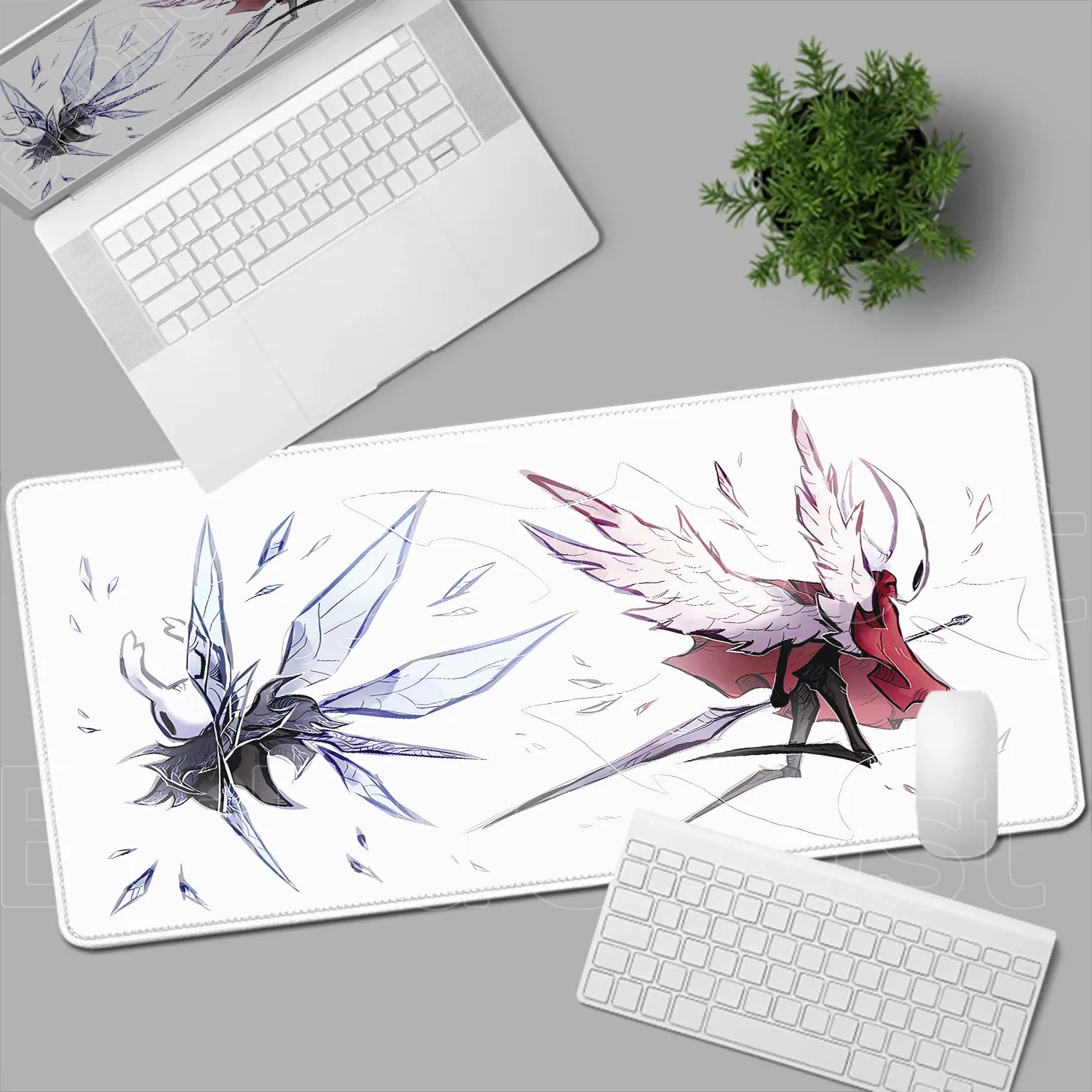 New Game Wallpaper Hollow Knight Mousepad Laptops Keyboard Pad Mouse Pad Xxl Carpet Computer Accessories Non-slip Cool Desk Mats
