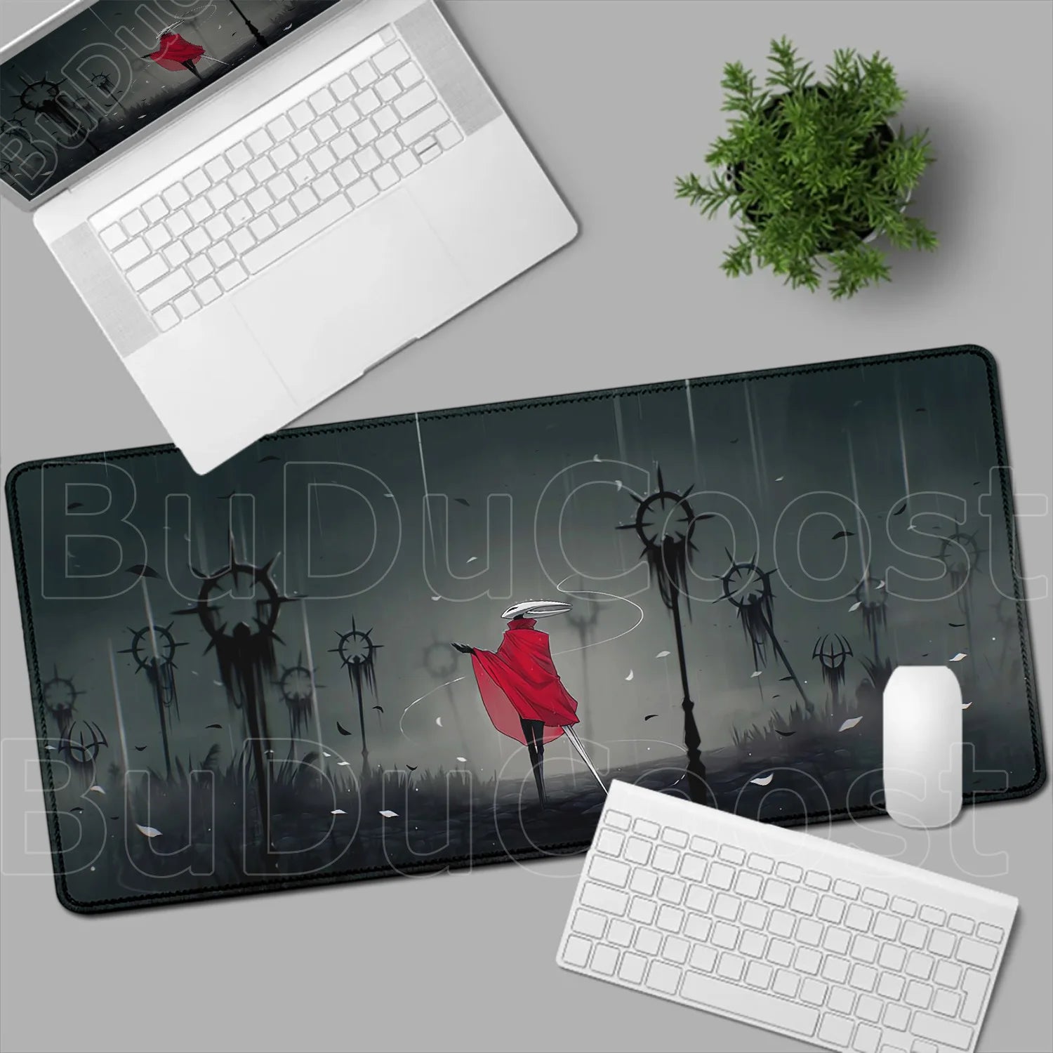New Game Wallpaper Hollow Knight Mousepad Laptops Keyboard Pad Mouse Pad Xxl Carpet Computer Accessories Non-slip Cool Desk Mats