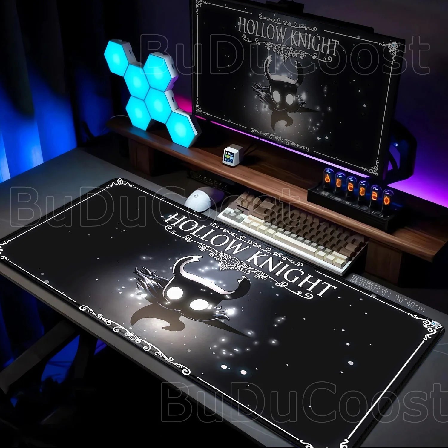 New Game Wallpaper Hollow Knight Mousepad Laptops Keyboard Pad Mouse Pad Xxl Carpet Computer Accessories Non-slip Cool Desk Mats