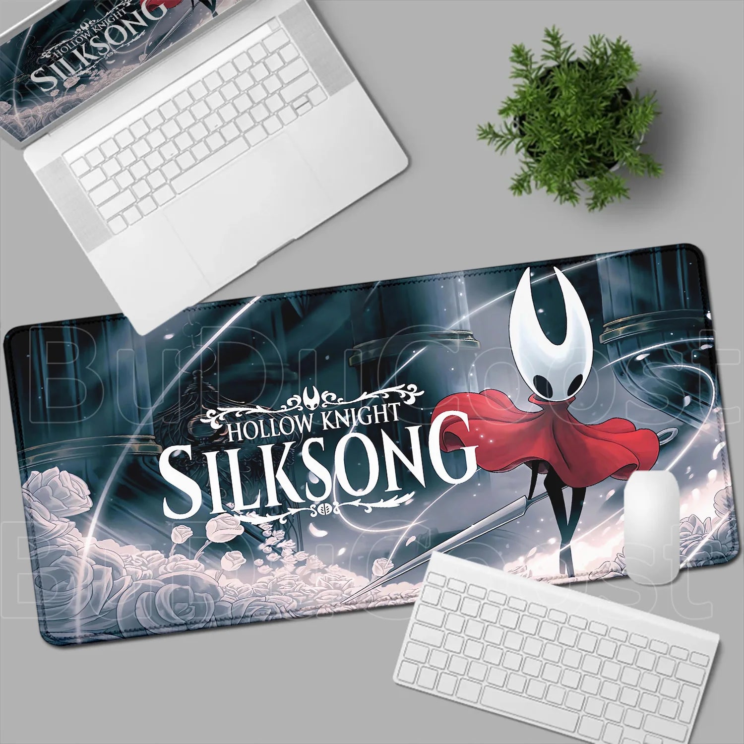 New Game Wallpaper Hollow Knight Mousepad Laptops Keyboard Pad Mouse Pad Xxl Carpet Computer Accessories Non-slip Cool Desk Mats