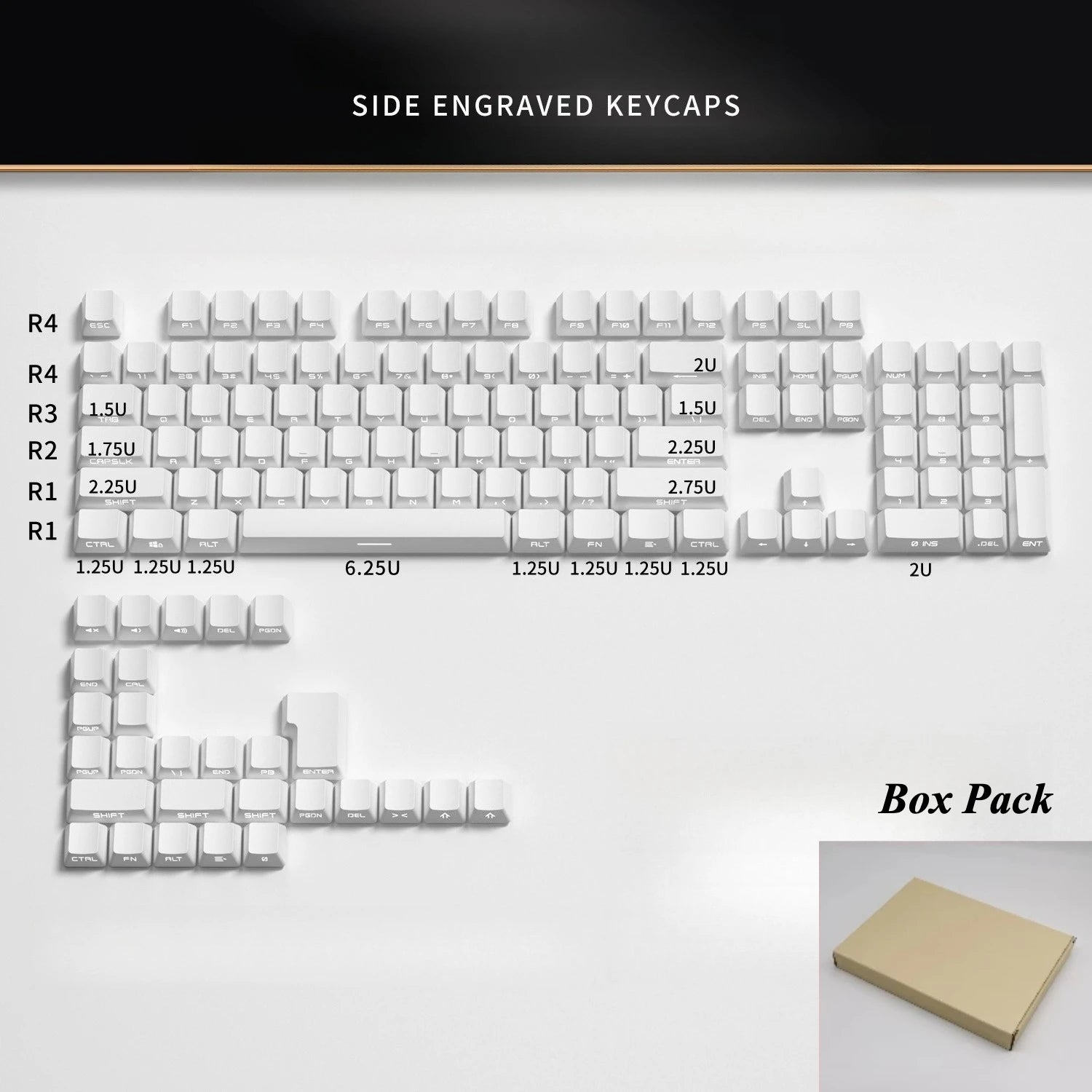 135 Key Cherry Profile Green Grape Keycaps Side Print Shine Through Keycaps Double Shot PBT Keycap for MX Switch Gaming Keyboard