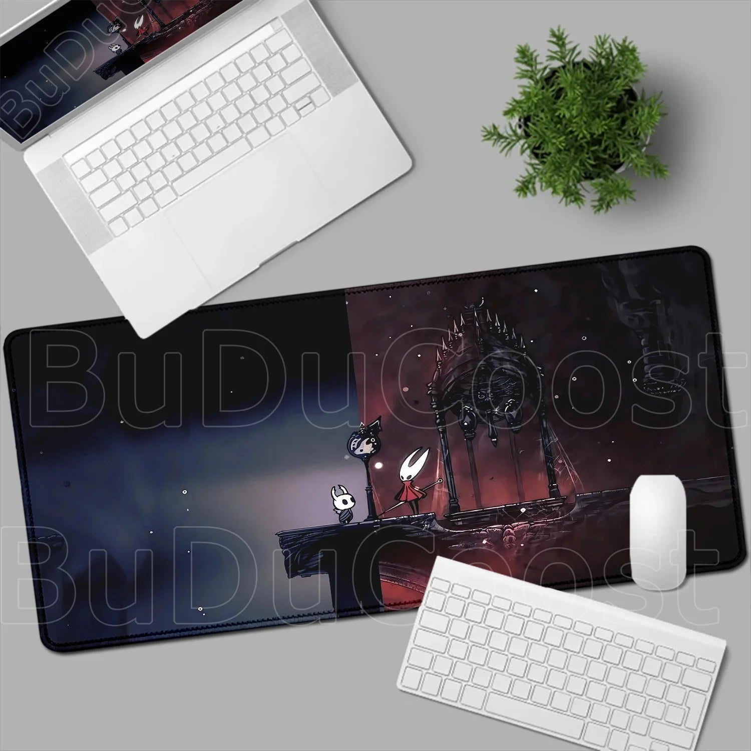 New Game Wallpaper Hollow Knight Mousepad Laptops Keyboard Pad Mouse Pad Xxl Carpet Computer Accessories Non-slip Cool Desk Mats
