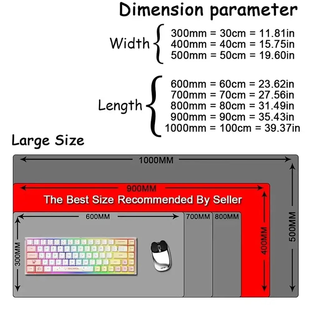 Fantasy Universe Starry Dragon large Mouse Pad Desk Mat Stitched Edge Non-Slip Gaming pad office rug Mouse carpet Extended pad