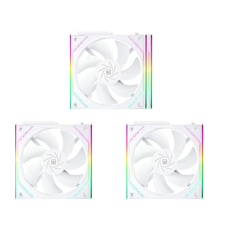 Thermalright TL-M12Q 1/3/5 PCS 120mm ARGB  Case Fan 1500RPM 68.9CFM Silent Computer Fan with Infinity Mirrors on Both Sides