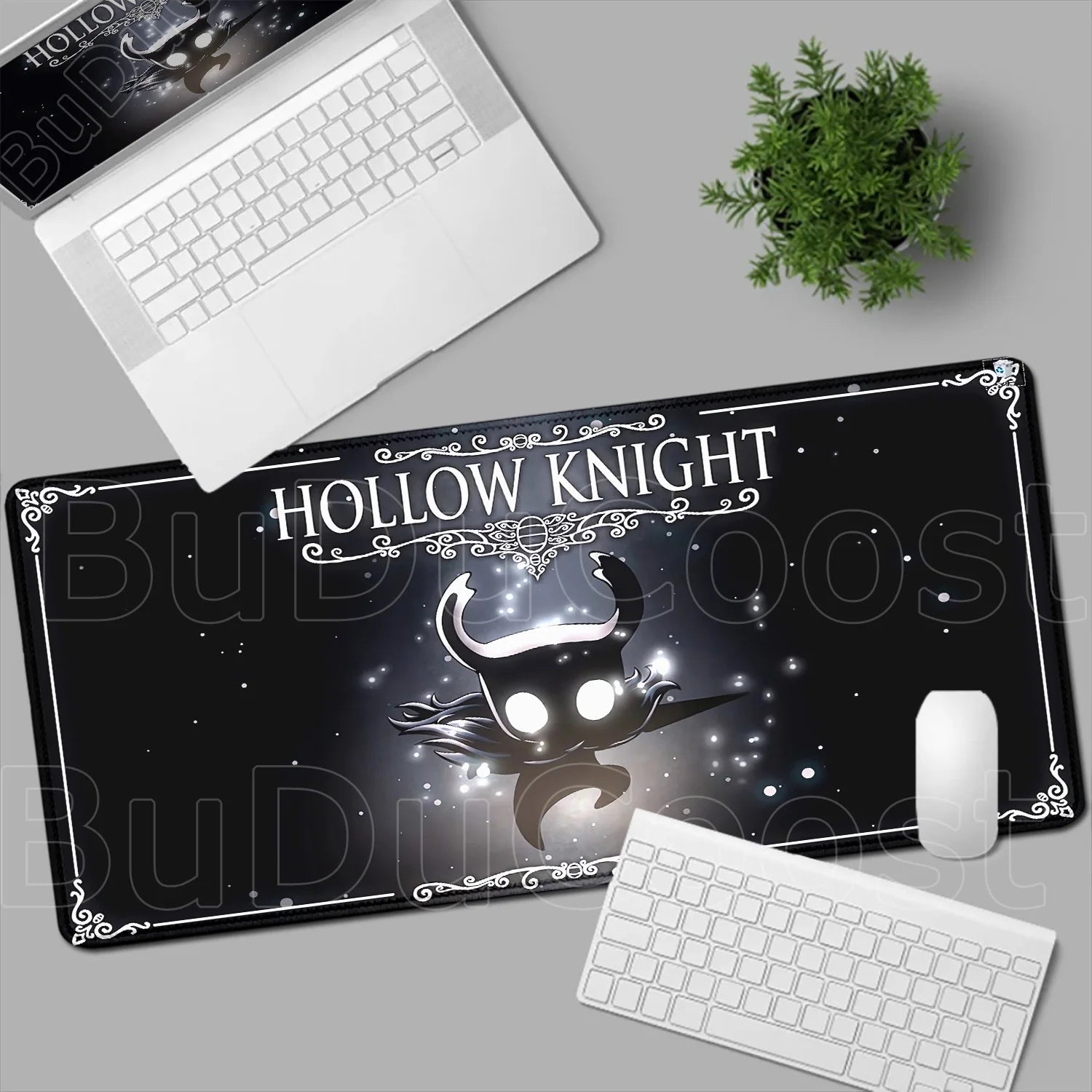 New Game Wallpaper Hollow Knight Mousepad Laptops Keyboard Pad Mouse Pad Xxl Carpet Computer Accessories Non-slip Cool Desk Mats