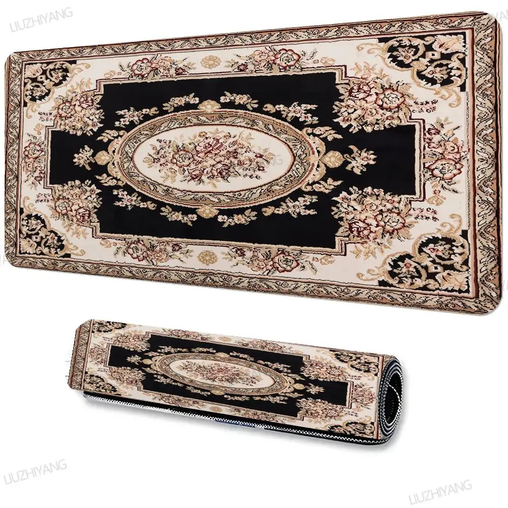Persian pattern Mouse Pad Large Computer Office Game Table Mats XXL Rubber Anti-slip HD Gaming Keyboard Mousepads Long Desk Mat