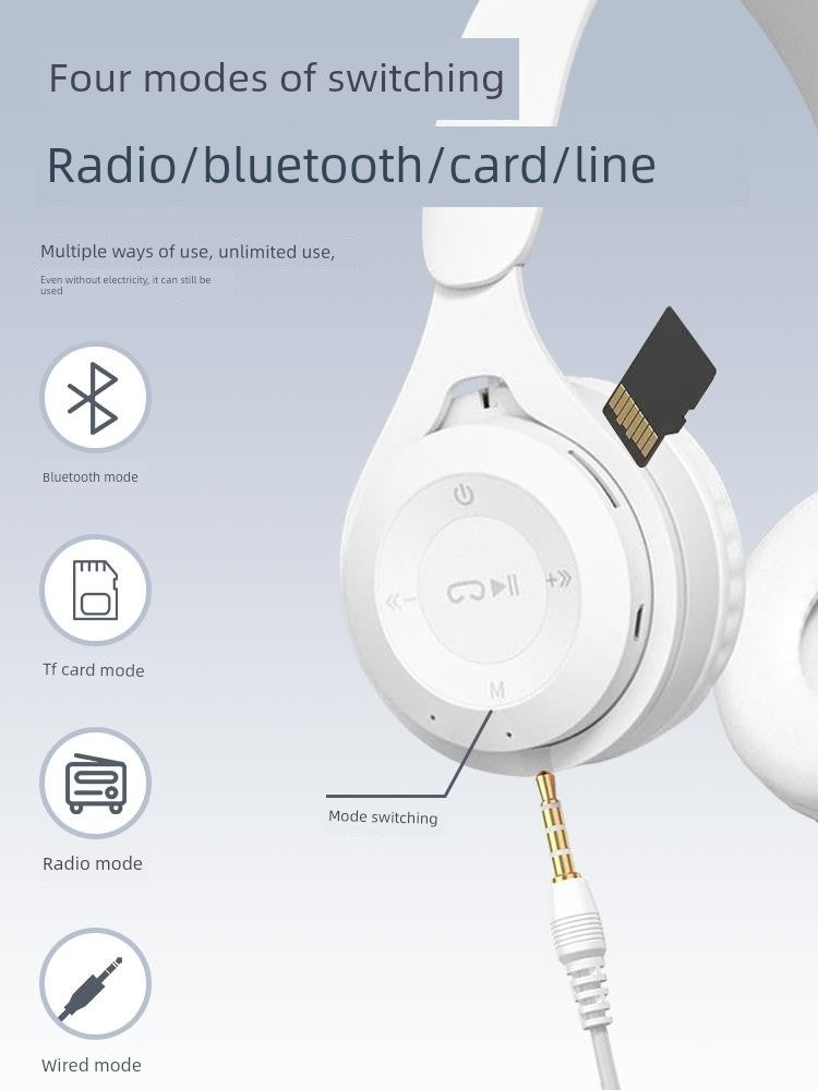 Bluetooth Headset Headphone Handsfree Wireless Earphone