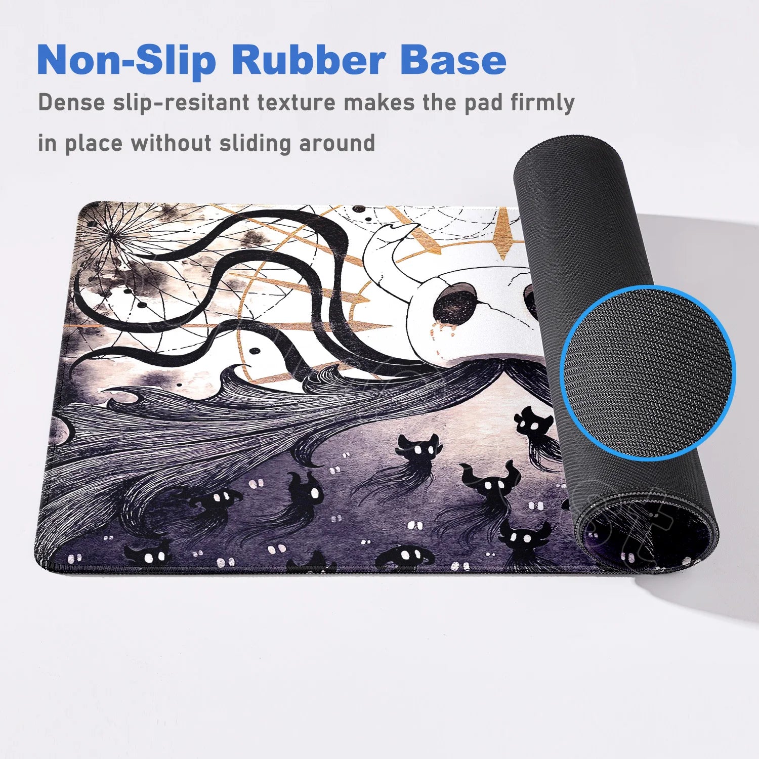 New Game Wallpaper Hollow Knight Mousepad Laptops Keyboard Pad Mouse Pad Xxl Carpet Computer Accessories Non-slip Cool Desk Mats